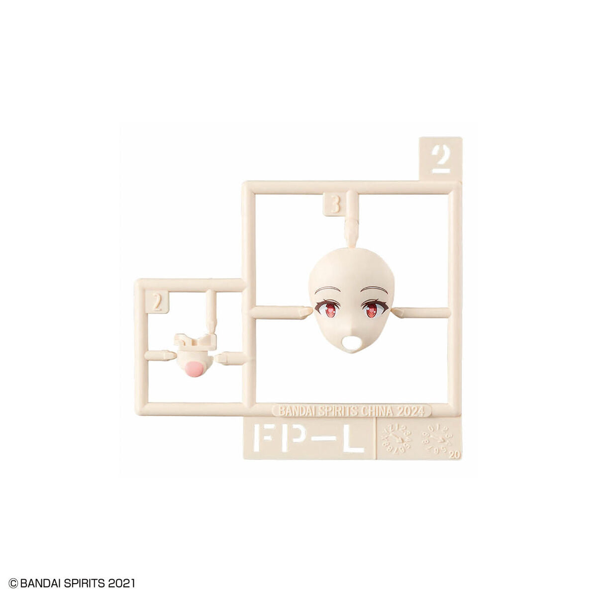 Bandai G5068357 30MS Option Face Parts Facial Expression Set 8 (Color B) - Hobby City NZ