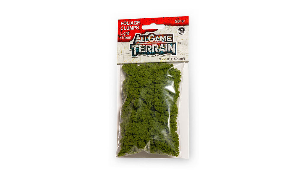 Woodland Scenics G6461 Light Green Foliage Clumps All Game Terrain (8932305633517)