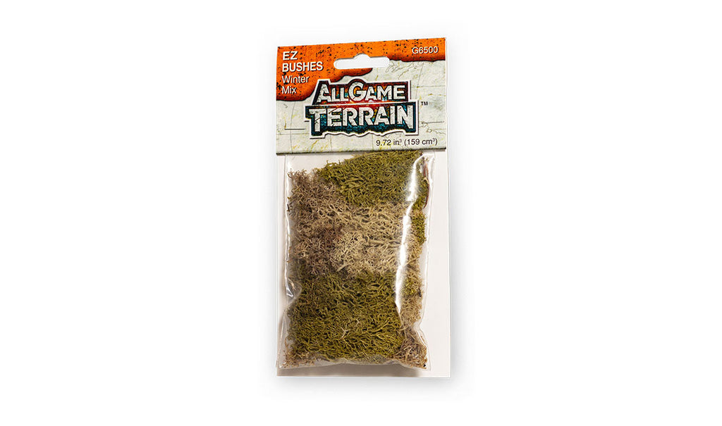 Woodland Scenics G6500 Winter Mix EZ Bushes All Game Terrain (8932307435757)