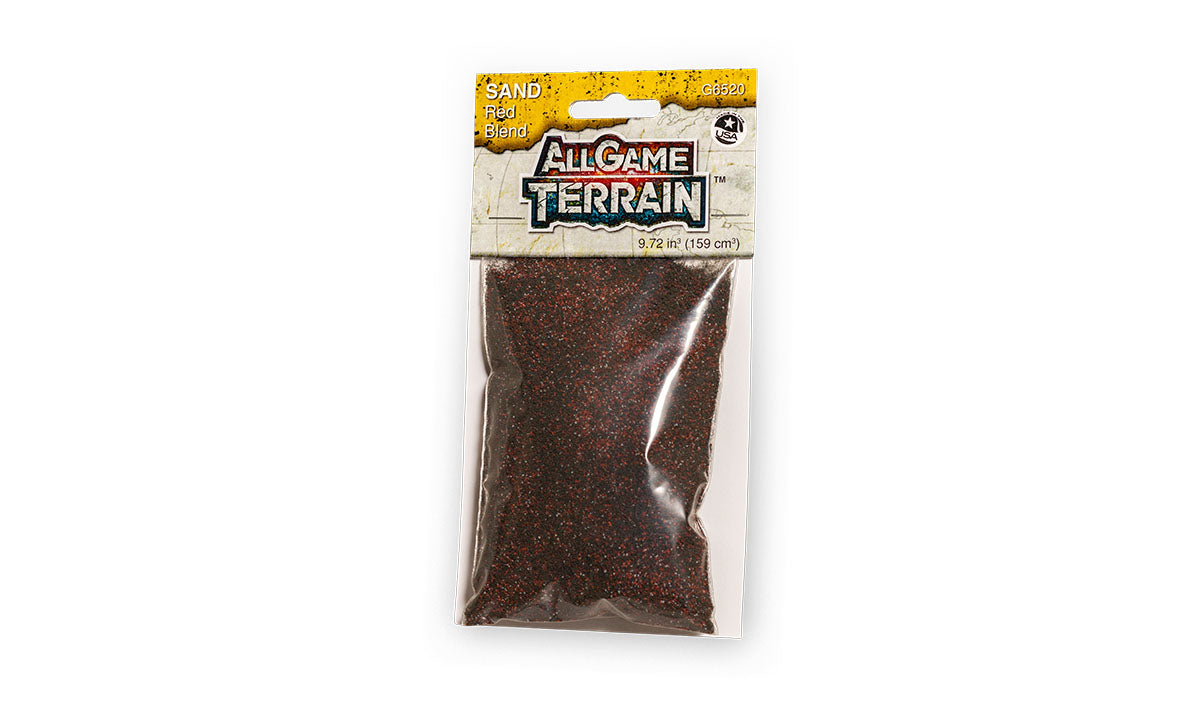 Woodland Scenics G6520 Red Blend Sand All Game Terrain (8932308713709)