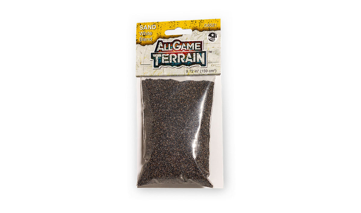Woodland Scenics G6521 White Blend Sand All Game Terrain (8932308910317)