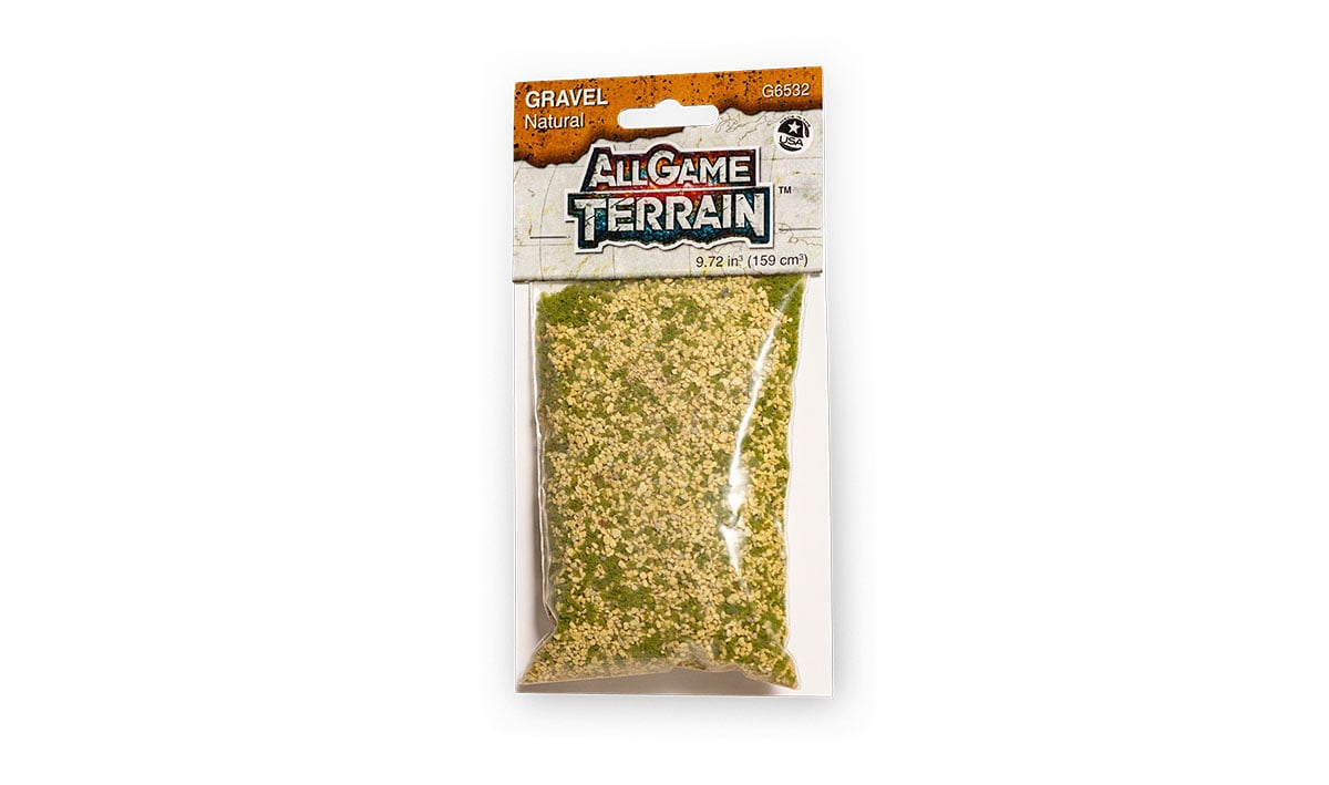 Woodland Scenics G6532 Natural Gravel All Game Terrain (8932309074157)