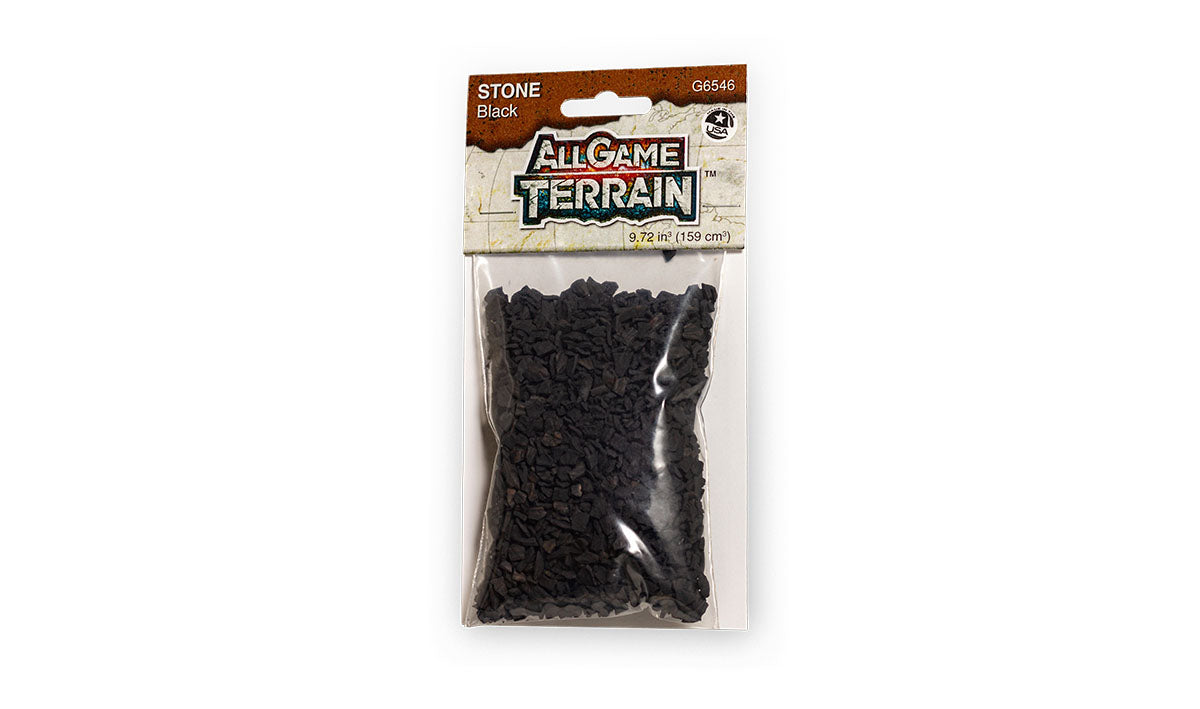 Woodland Scenics G6546 Black Stone All Game Terrain (8932310122733)