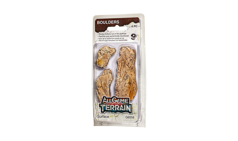 Woodland Scenics G6558 Surface Boulders All Game Terrain (8932310483181)
