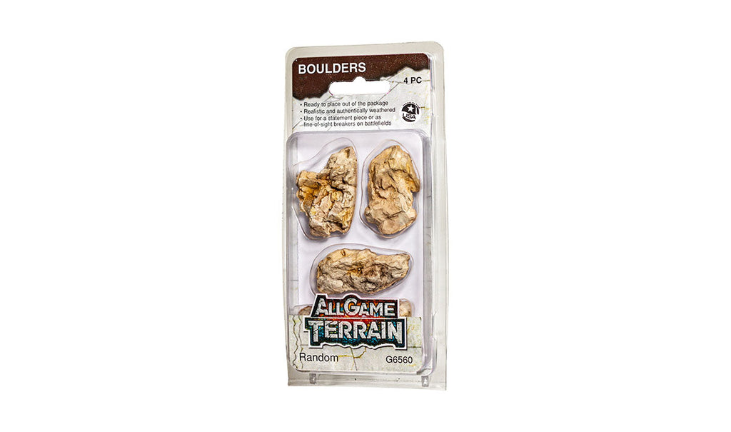 Woodland Scenics G6560 Random Boulders All Game Terrain (8932310909165)