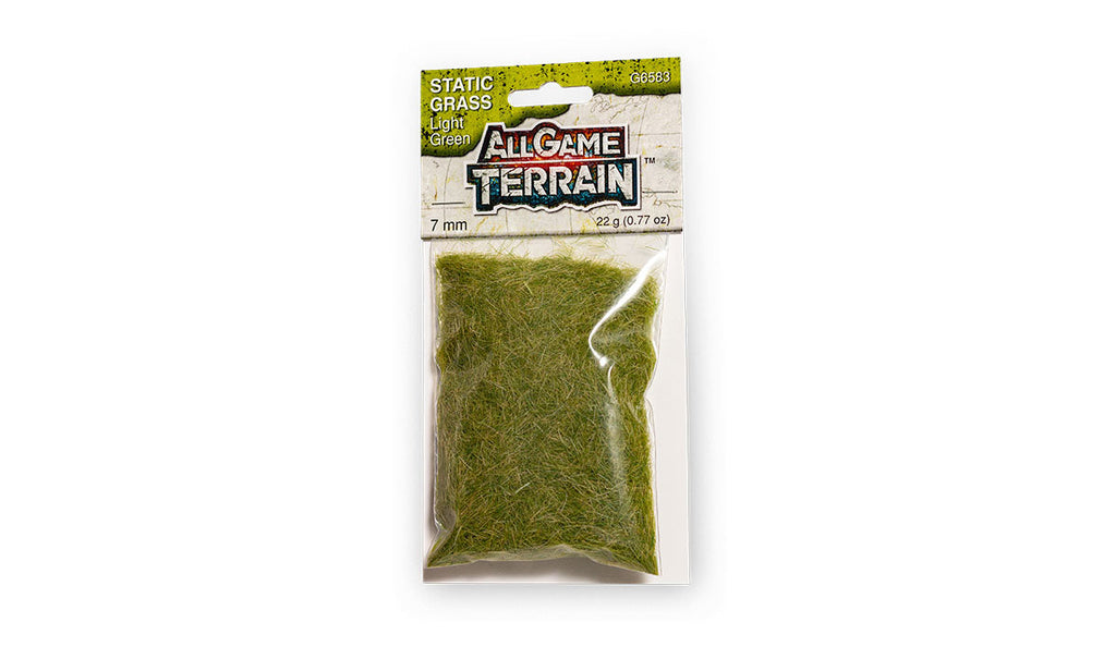 Woodland Scenics G6583 7 mm Light Green Static Grass All Game Terrain (8932311498989)
