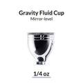 Gaahleri GAA-40546 Airbrush Mirror Level Cup 1/4 OZ Ace Series
