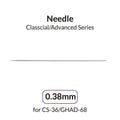 Gaahleri GAA-40584 GAA-40584 0.38mm Airbrush Needle