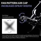 Gaahleri GAA-40829 GAA-40829 Airbrush Fan Pattern Air Cap