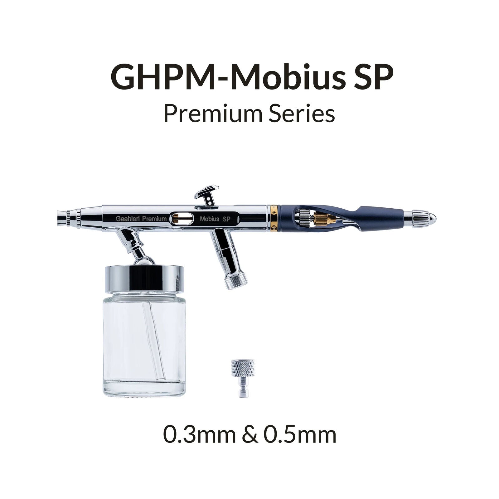 Gaahleri GAA-43004 Premium Series Ghpm-Mobius SP 0.3 & 0.5mm Airbrush