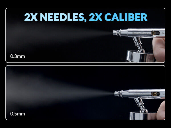 Gaahleri GAA-43004 Premium Series Ghpm-Mobius SP 0.3 & 0.5mm Airbrush