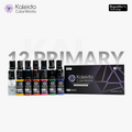Gaahleri GAA-48672 Kaleido ColorWorks 12 Colour Primary Paint Set