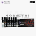 Gaahleri GAA-48719 Kaleido ColorWorks 12 Colour Metal Paint Set