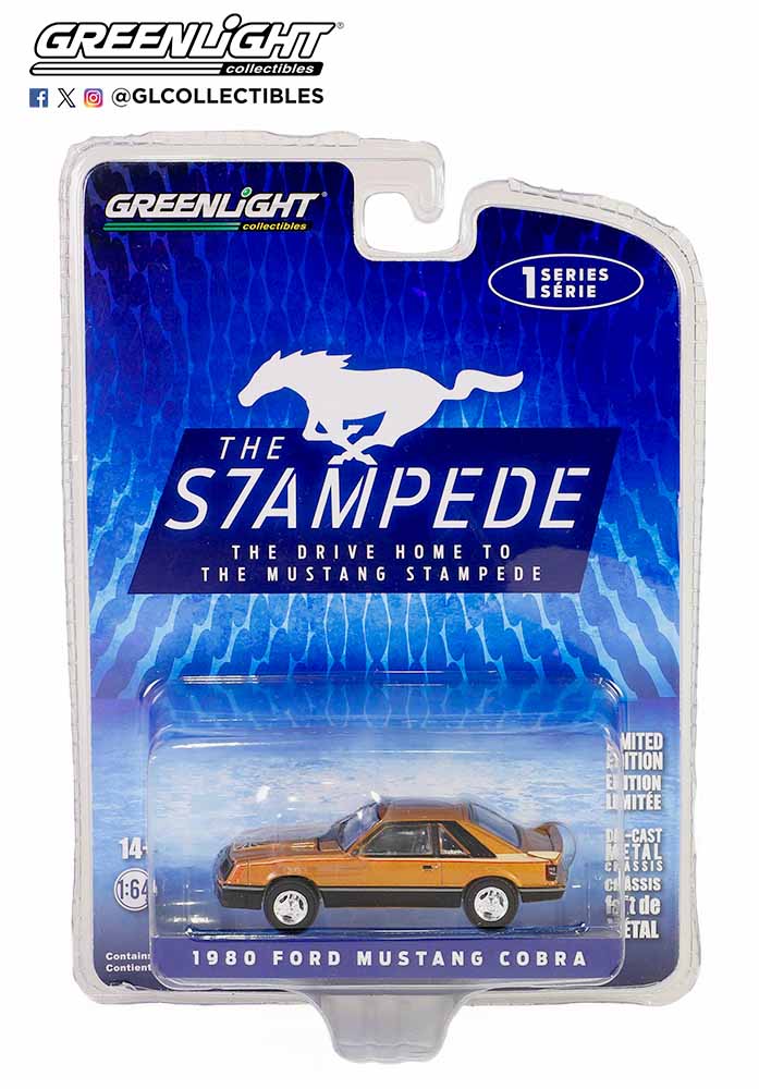 GreenLight 1/64  1980 Ford Mustang Cobra (8450302869741)