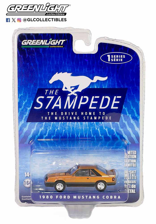 GreenLight 1/64  1980 Ford Mustang Cobra (8450302869741)
