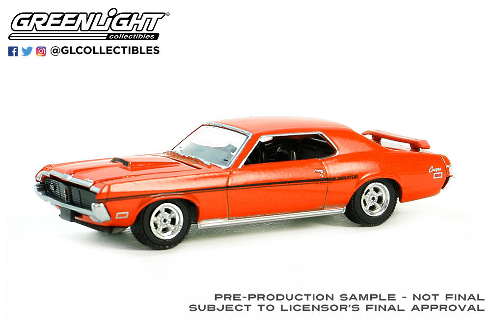 GreenLight 13350-A 1969 Mercury Cougar Eliminator (8935662878957)