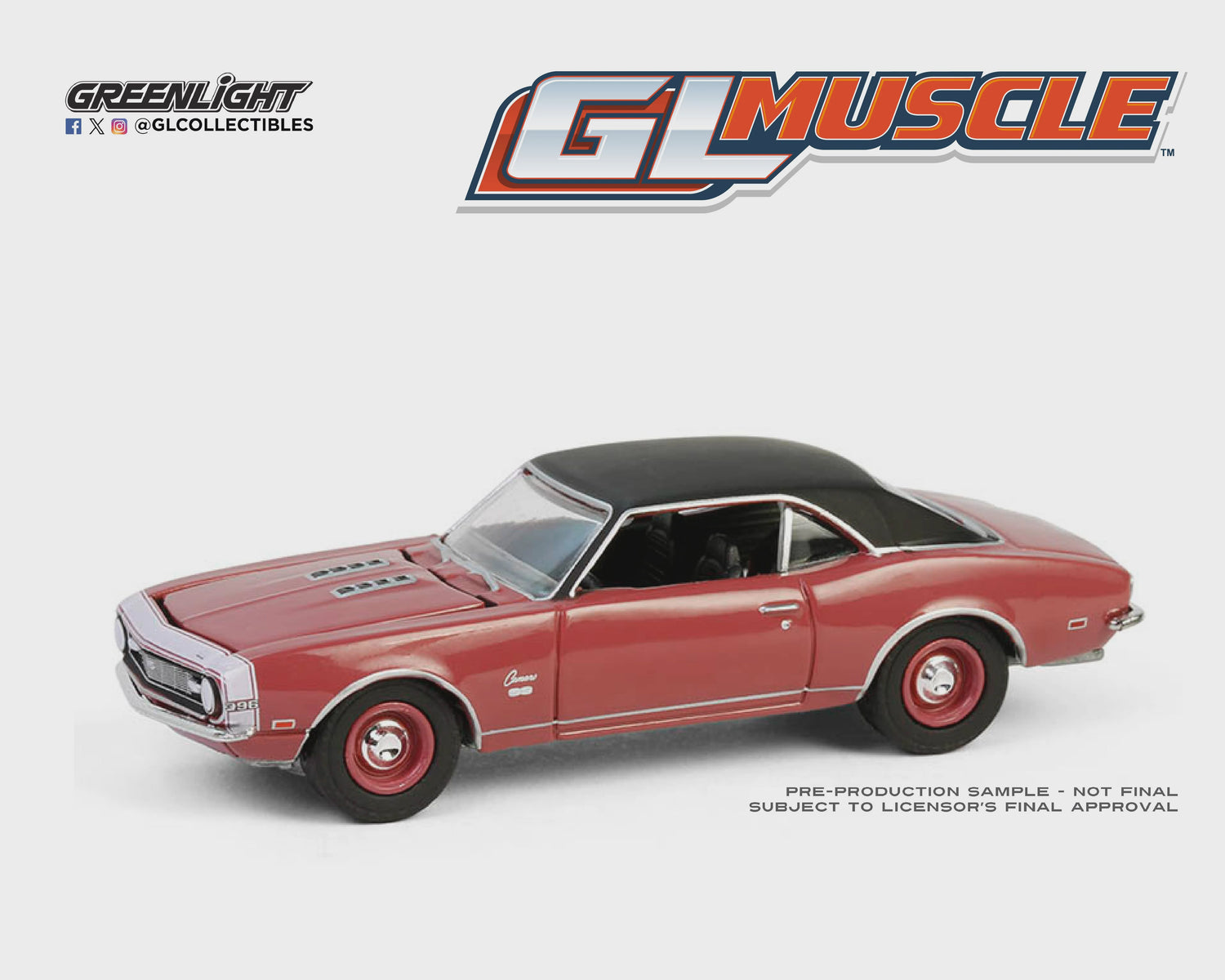 GreenLight 1968 Chevrolet Camaro SS 396 1/64