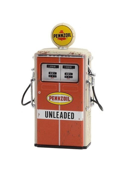 Greenlight GL-14140-C 1/18 1954 Tokheim 350 Twin Gas Pump- Pennzoil (8404528267501)