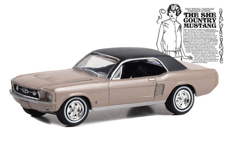 GreenLight GL-30426 1/64 1967 Ford Mustang - Hobby City NZ (8888925028589)