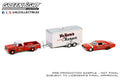 GreenLight 31170-A 1966 Dodge D-100 and 1969 Dodge Charger (8935664189677)