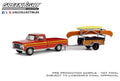GreenLight Ford F-150 Ranger Explorer with Canoe Trailer