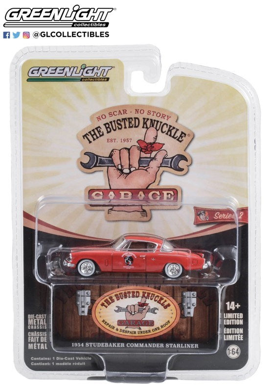 Greenlight GL-39120-B 1/64 1954 Studebaker Commander Starliner (8404528890093)