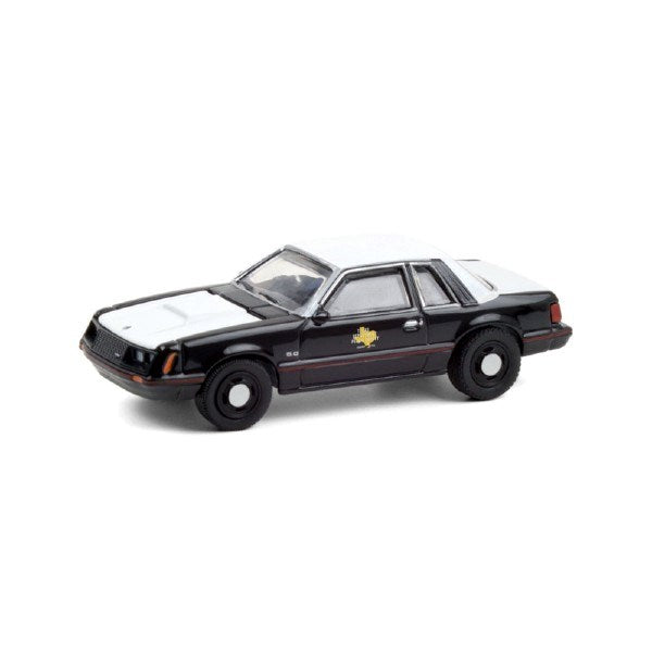 GreenLight 42950-A 1/64 1982 Ford Mustang SSP - Texas Dept. of Public Safety (8868020486381)