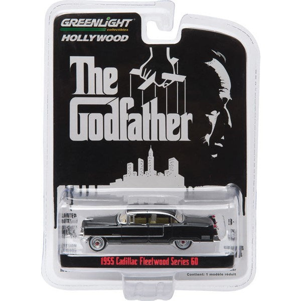 GreenLight 44740-B 1/64 1955 Cadillac Fleetwood Series 60 - The Godfather (9183327977709)