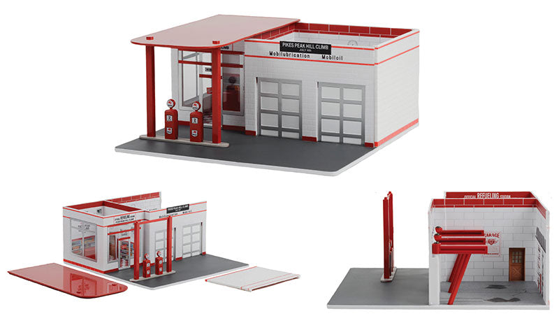 GreenLight GL-57102 1/64 Vintage Gas Station - Hobby City NZ (8888925847789)