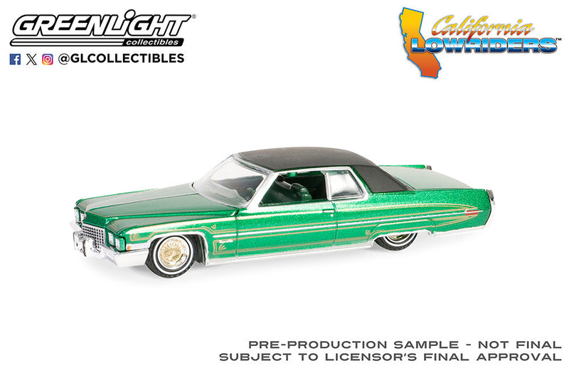 GreenLight 63060-E 1971 Cadillac Coupe DeVille - Hobby City NZ (8935664419053)