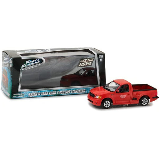 GreenLight 86235 1/43 Brian's 1999 Ford F-150 SVT Lightning - Fast and Furious (8868020650221)