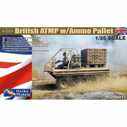 Gecko Models 35GM0017 1/35 British ATMP w Ammo Pallet - Hobby City NZ (8966321668333)