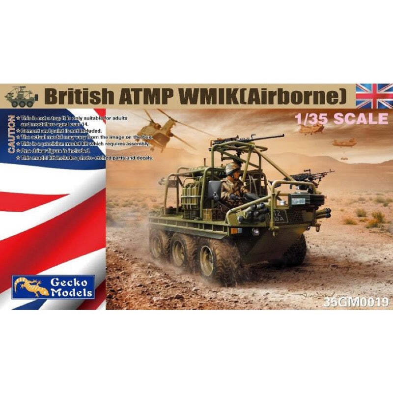 Gecko Models 35GM0019 1/35 British ATMP WMIK (Airborne) - Hobby City NZ (8966321766637)