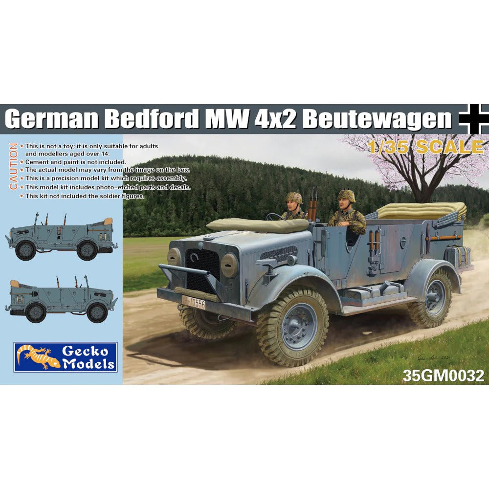 Gecko Models 35GM0032 1/35 German Bedford MW 4x2 Beutewagen (8966321963245)