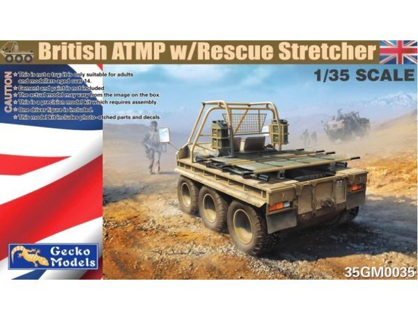 Gecko Models 35GM0035 1/35 British ATMP w Rescue Stretcher (8966322061549)
