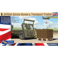 Gecko Models 35GM0037 1/35 British Ammo Boxes & Trailer (8966322192621)