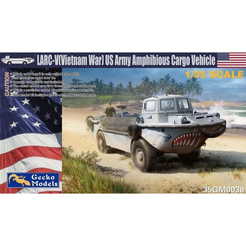 Gecko Models GM35038 1/35 LARC-V (Vietnam War) US Army Amphibious Cargo Vehicle - Hobby City NZ