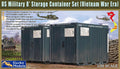 Gecko Models GM35112 1/35 US Military 8 Storage Container Set (Vietnam War Era) - Hobby City NZ