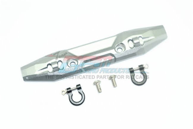 GPM Racing ER2330F Aluminum Front Bumper with D-Rings - 5 piece set - Hobby City NZ