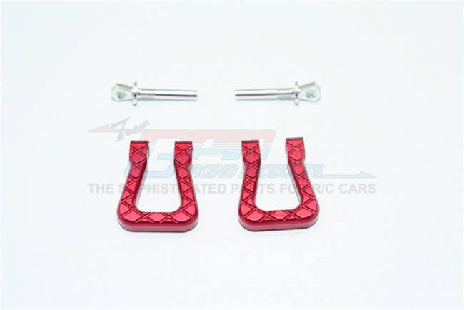 GPM Racing TRX4002 Aluminum Front or Rear Bumper D-Rings - 4 piece set - Hobby City NZ