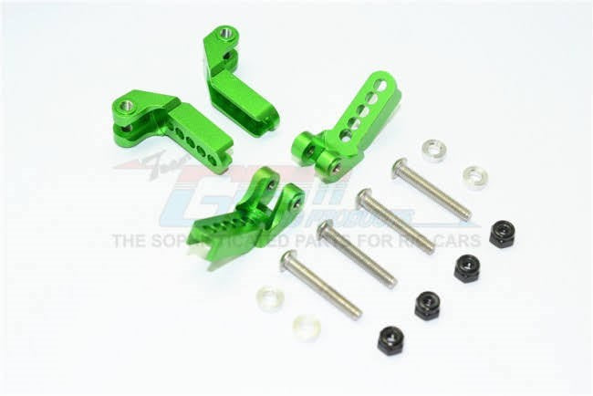 GPM Racing TRX4029FR Aluminium Adjustable F/R Damper Mount - 16 Piece Set - Hobby City NZ
