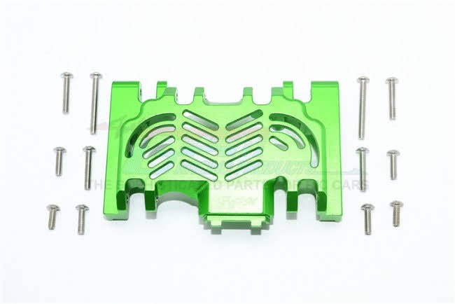 GPM Racing TRX4038B Aluminum Lower Gear Cover - 13 piece set - Hobby City NZ