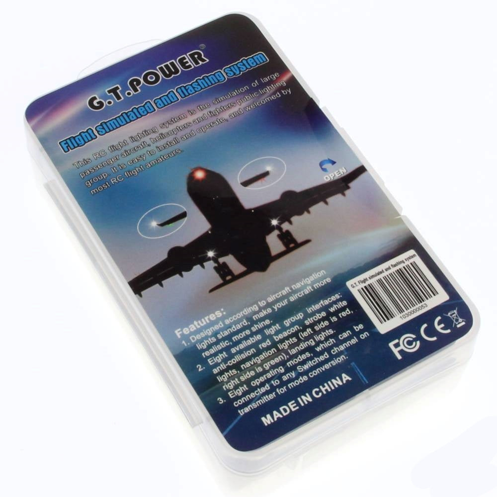 GT Power GT-65 Light System Navigation No.65 RC Aircraft Lighting (2)