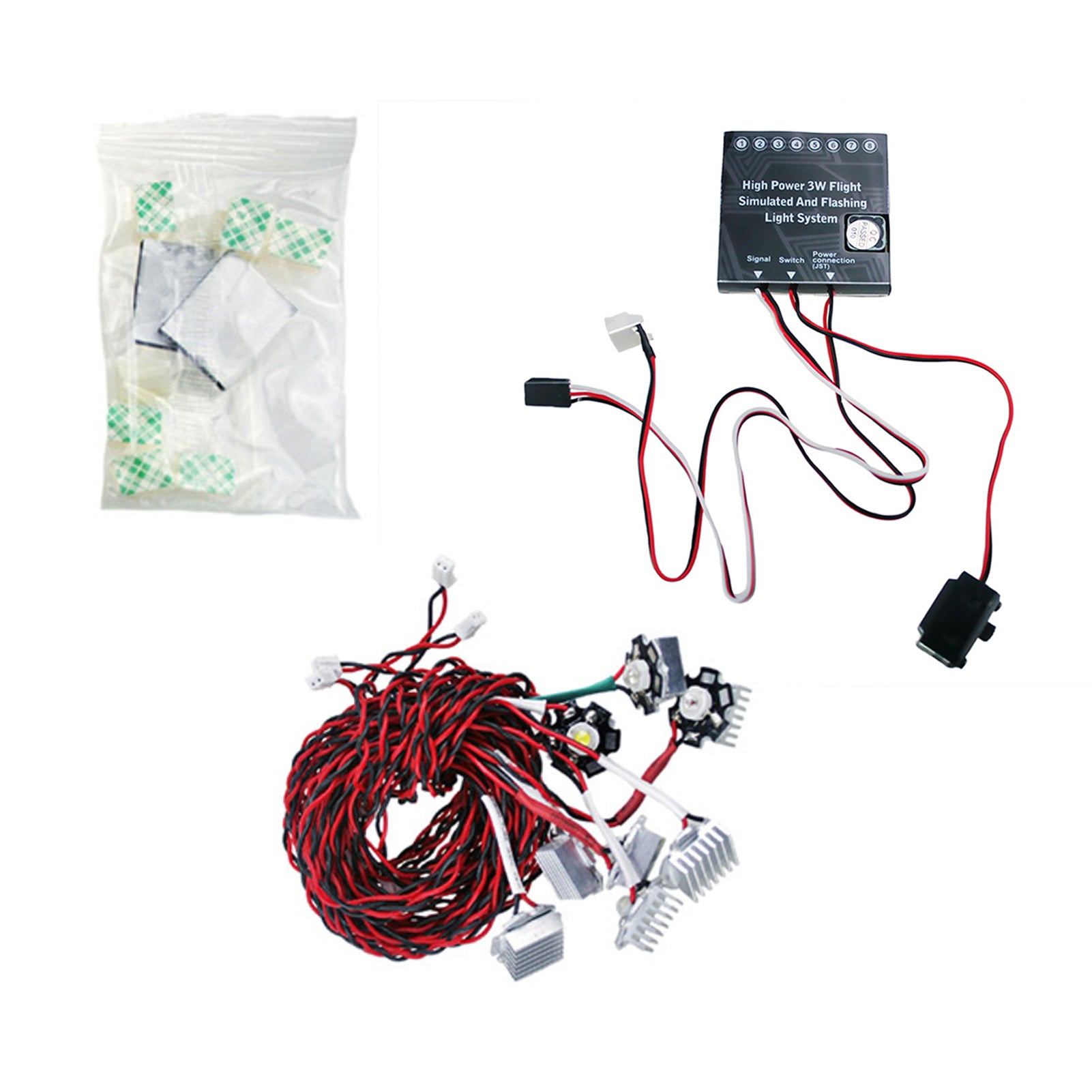 GT Power GT-87 Light System for Aircraft High Power 3W LEDs No.87 (8347083636973)