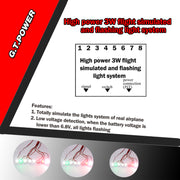 GT Power GT-87 Light System for Aircraft High Power 3W LEDs No.87 - Hobby City NZ (8347083636973)