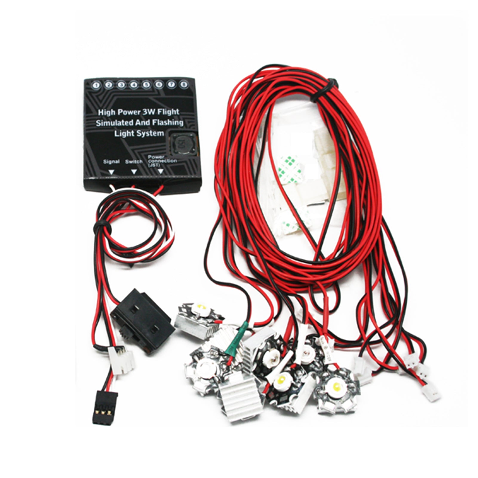GT Power GT-87 Light System for Aircraft High Power 3W LEDs No.87 (8347083636973)
