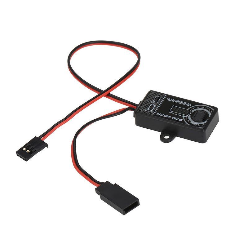 GT Power GT-eSwitch Electronic Switch w/LED Peak current 14A continous 8A - Hobby City NZ (8446601461997)