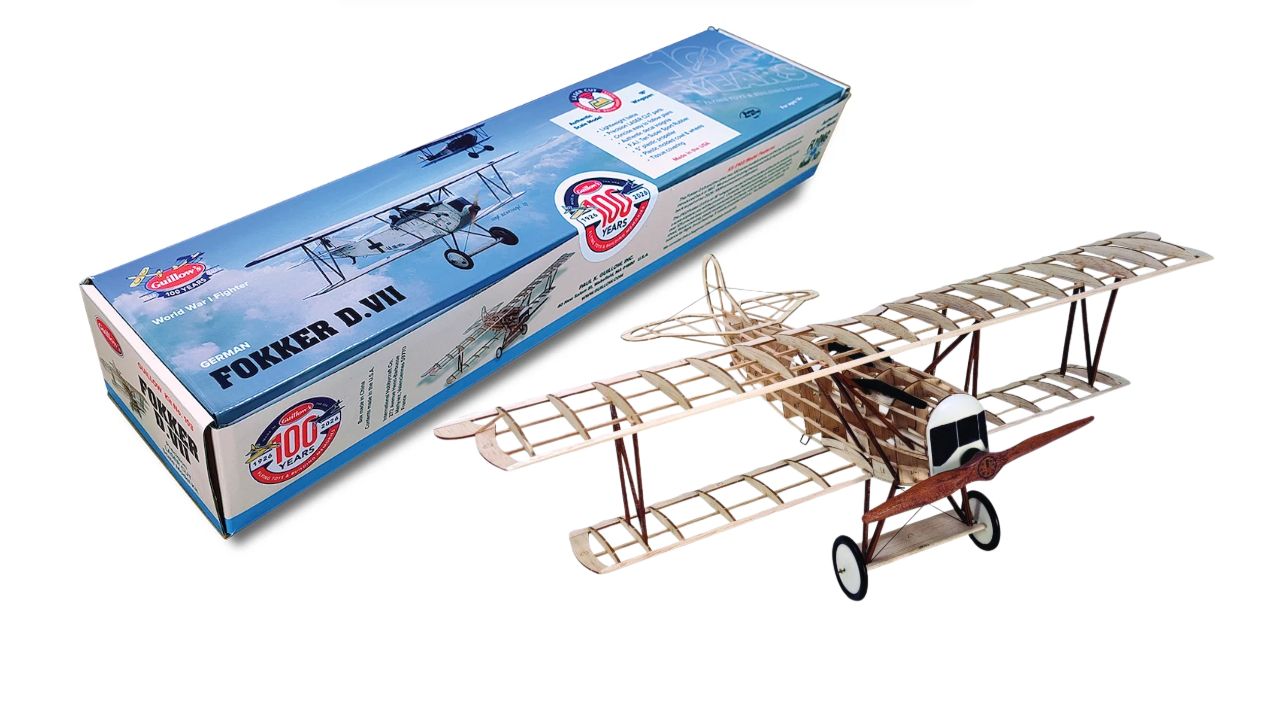 Guillows GUI 0103LC 1/72 Fokker D7 Kit