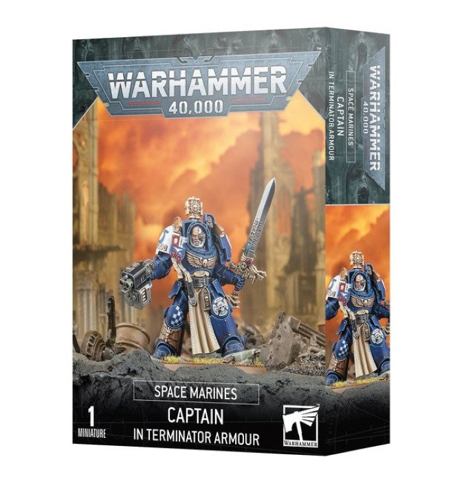 Warhammer 40 000 48-92 Space Marines - Captain In Terminator Armour