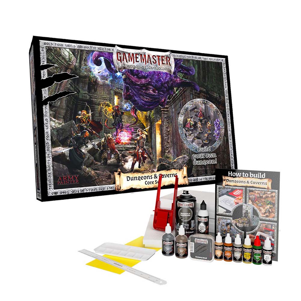 GameMaster Dungeons & Cavern Core Terrain & Scenery Set